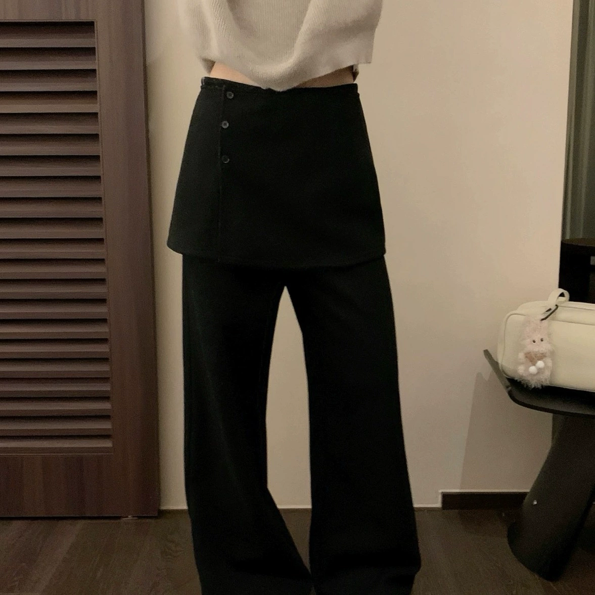 Warm winter trousers, western style