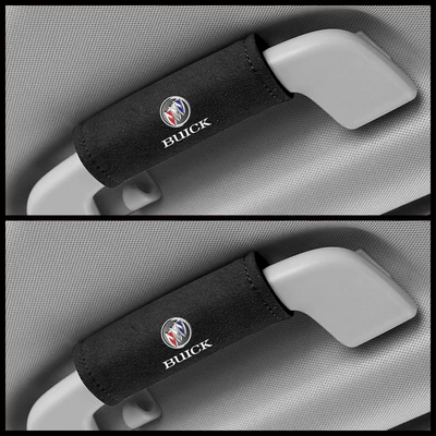 protective cover car roof armrest: Sürətlər qutusu və əl tormozu başlıqları - buick-black-suede-pull-gloves-pair