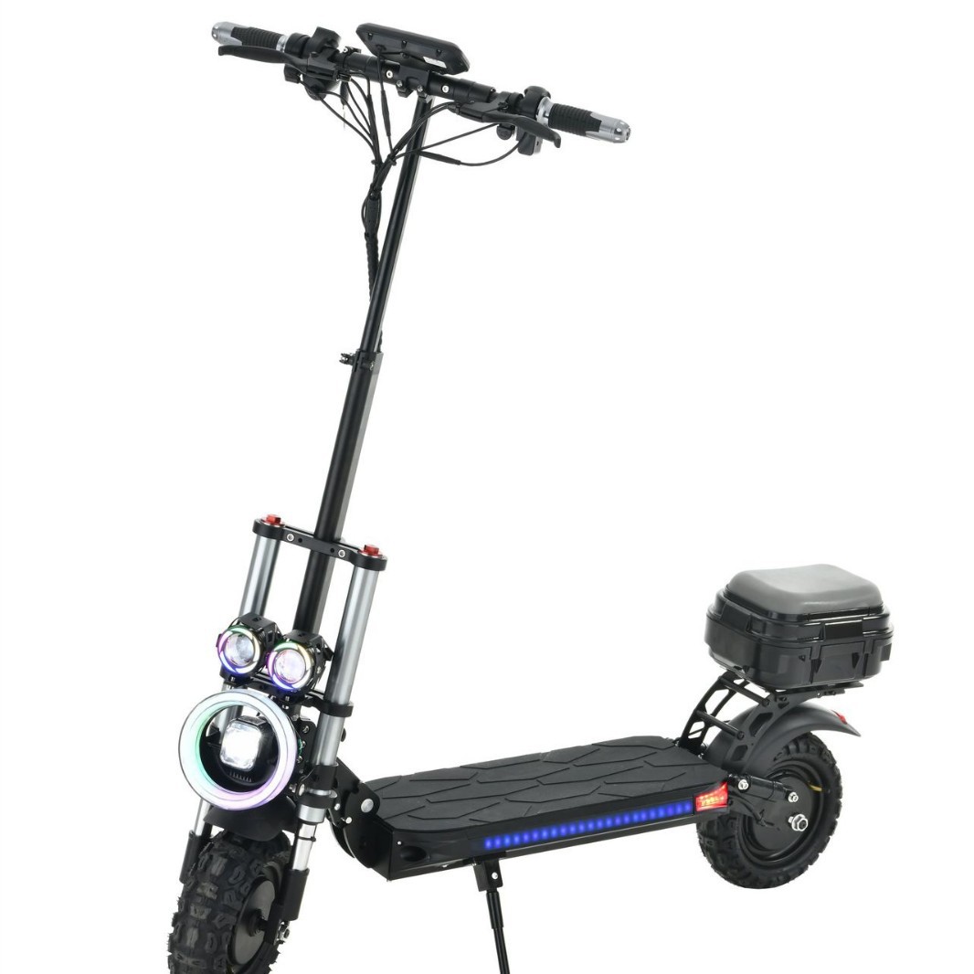 High-Speed Skateboard 2400W Electric Scooter 11inch Dual-Drive Scooter Factory Dual-Drive Off-Road Electric Scooter