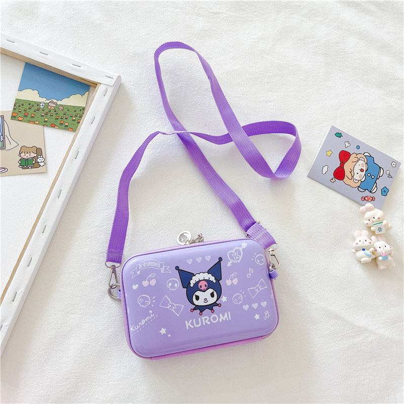 Creativo y simple 2025 nueva tendencia de moda bolso de cáscara de huevo para niños bolso de mensajero de hombro fresco y dulce para mujer de dibujos animados