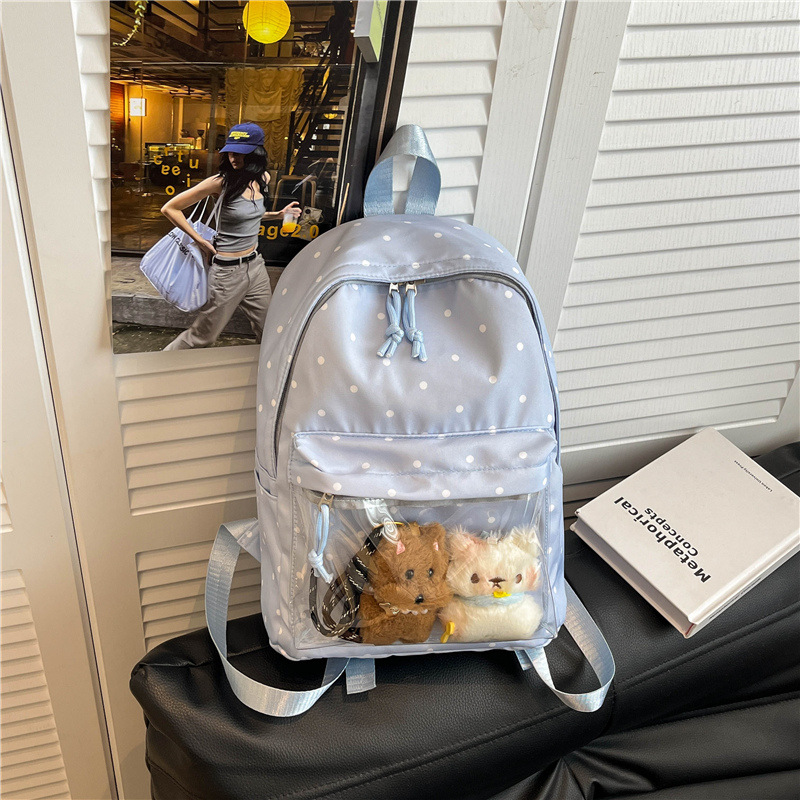 Nueva moda mochila de moda para mujeres fresca dulce gran capacidad de moda ocio para estudiantes de clase mochila simple