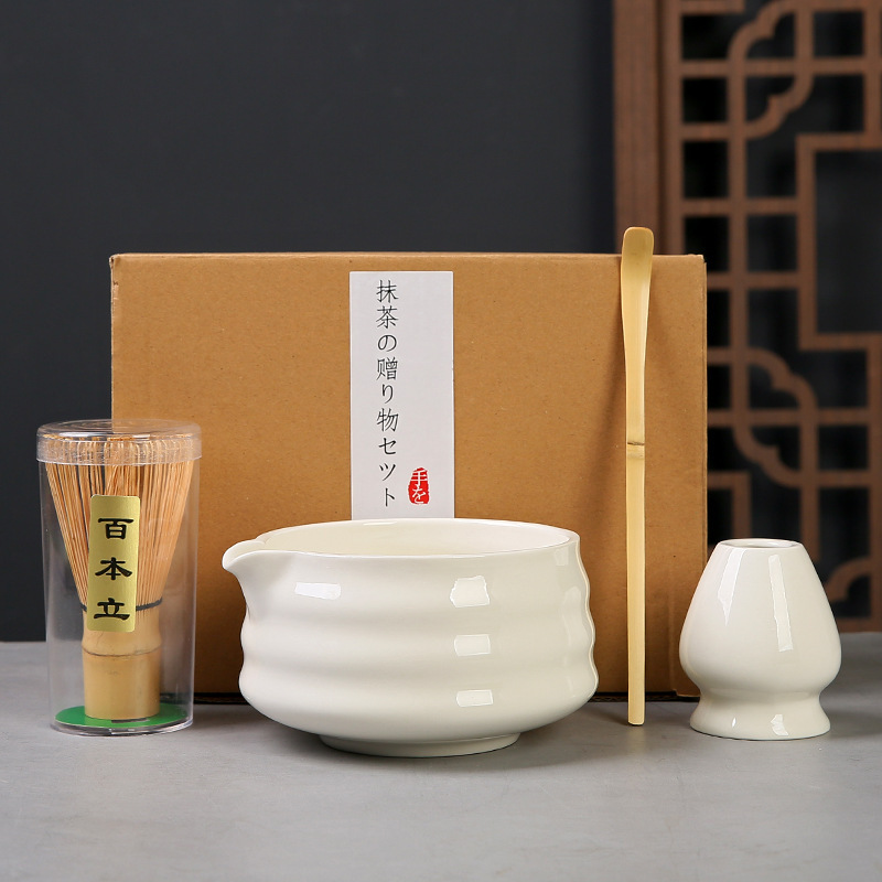 Cepillo de té de matcha de 100 centavos de matcha