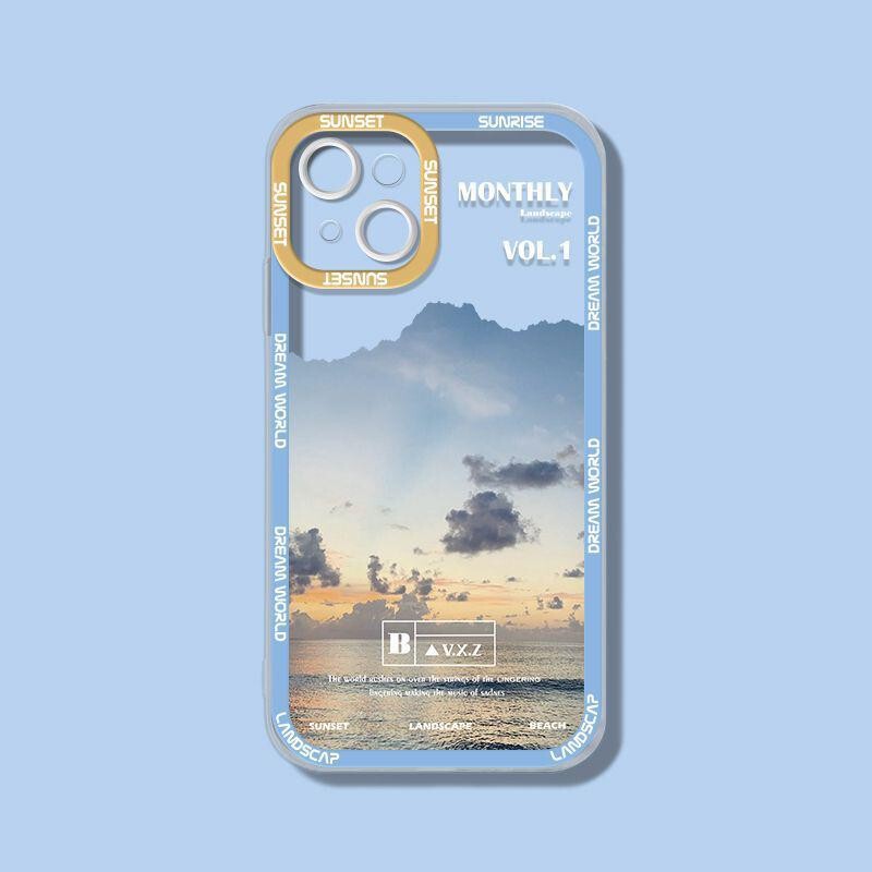 Rizhao Jinshan Apple 17 Phone Case New Transparent Iphone13 High-Value 12Mini Full-Cover XS Protective Case