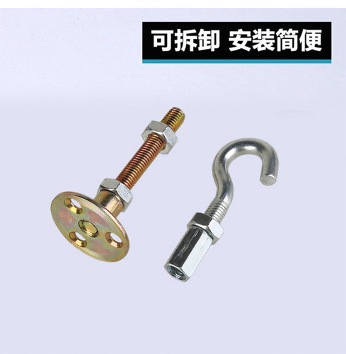 PK7J Wholesale Lantern-Specific Hooks: Thickened Iron Hanging Hooks for Ceiling or Balcony Top, Designed for Heavy Loads—Perfect for White Walls and More