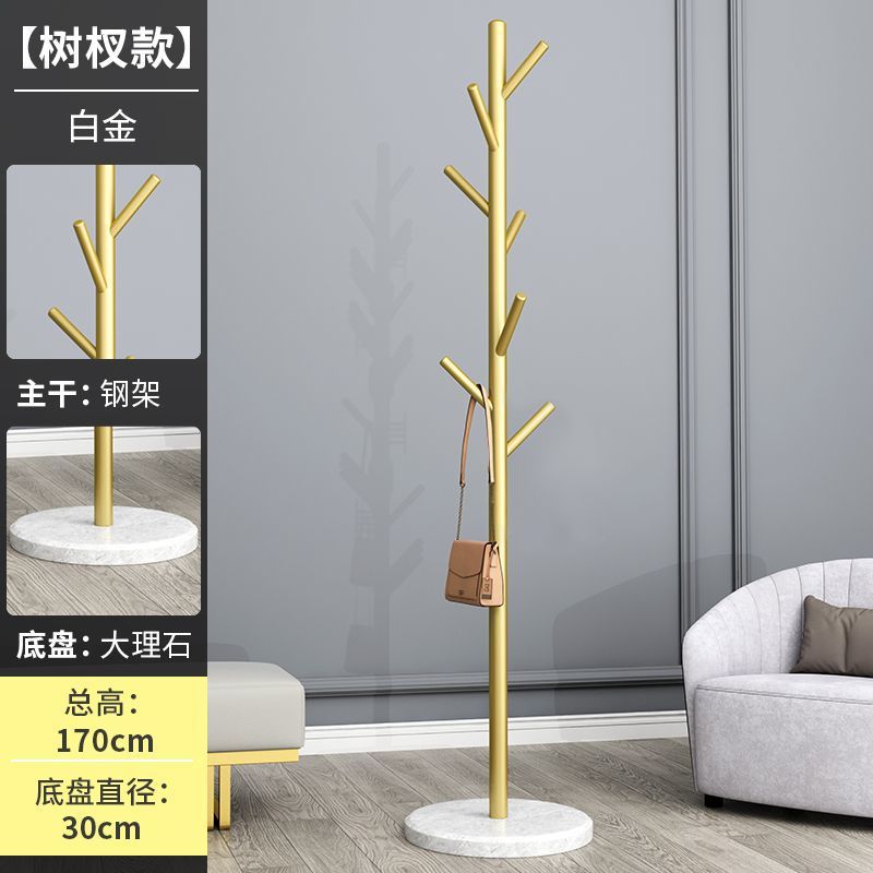 골든 화이트 - 나뭇가지 스타일 + 대리석 베이스