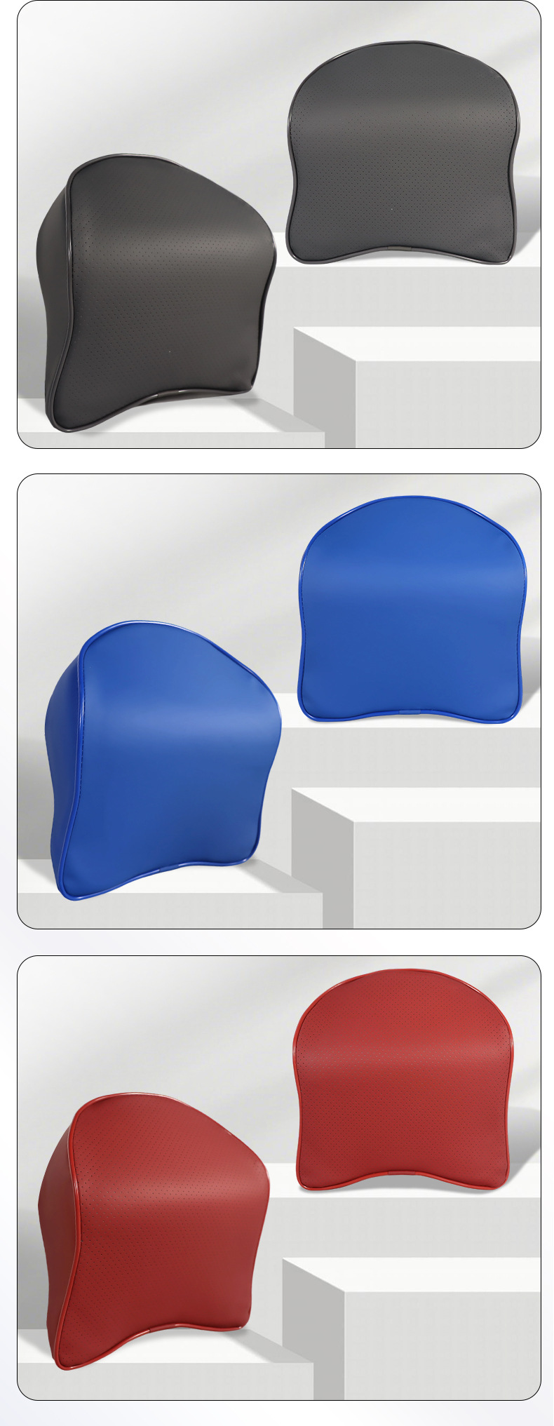 Car neck support pillow, slow-rebound memory foam car headrest, car seat cushion, shoulder support pillow manufacturer