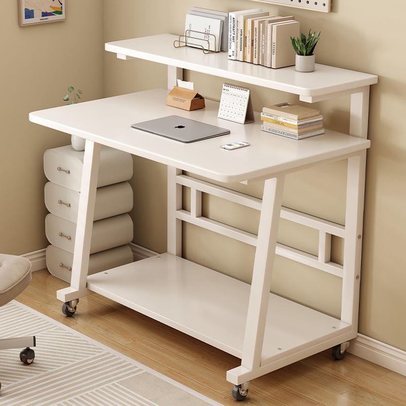 Movable Computer Table, Small Apartment, Small Desk, Bedroom Bedside Table, Makeup Table, Rental Room Simple Desk