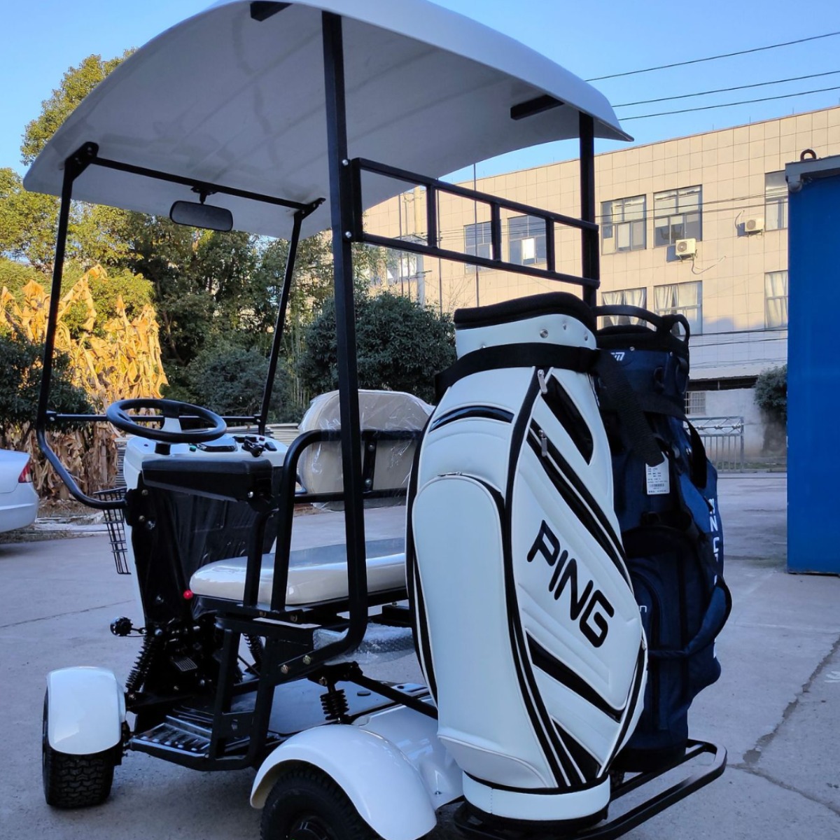 四驱高尔夫电动车，高尔夫球车，老年代步车，四轮车，四驱场