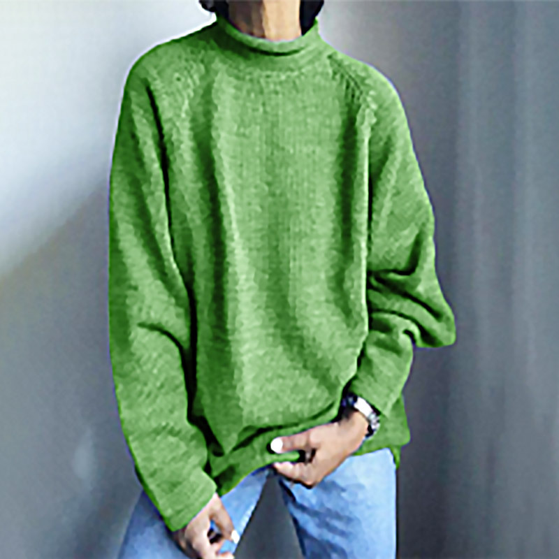 Suéter de punto fino de longitud media para mujer, estilo europeo y americano, color sólido, holgado e informal, novedades de primavera