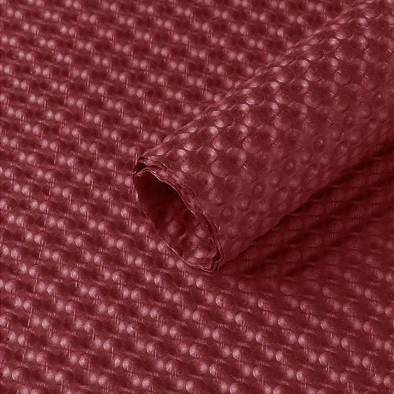 Papel de embalaje de flores impermeable crema puff papel tridimensional en relieve engrosado Fenghua papel ramo de flores material de embalaje al por mayor