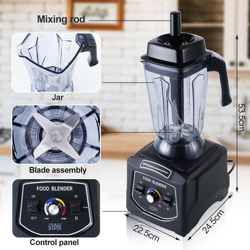 Winning star proveedor especial de comercio exterior exprimidor de jugo de frutas batido de leche de soja exprimidor multifuncional de bajo ruido rompidor de paredes