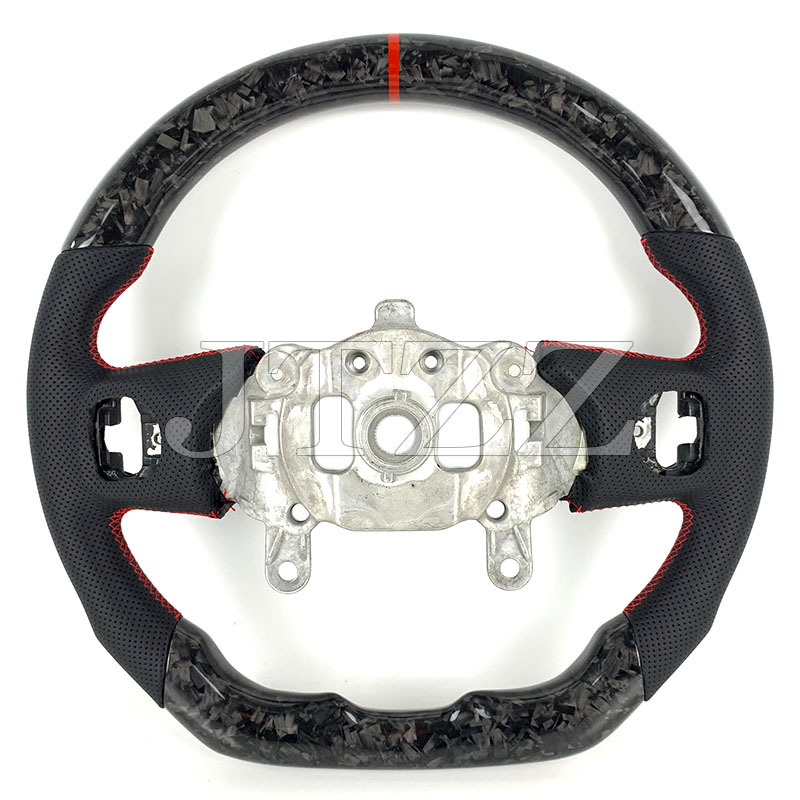 Suitable for Jeep JEEP Wrangler JKJL Gladiator Sport Carbon Fiber Steering Wheel Modified Leather