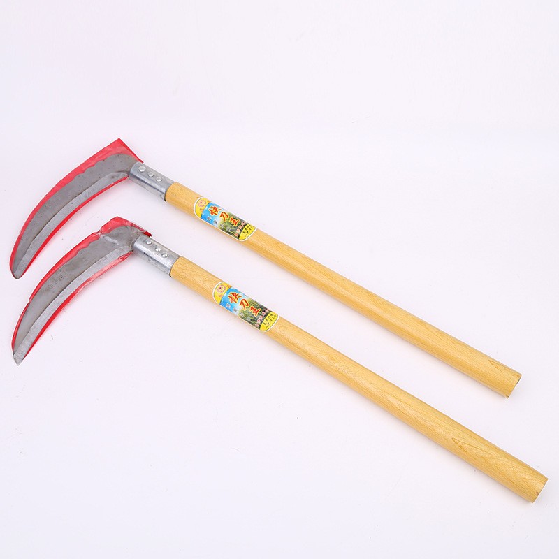 Herramientas agrícolas de la hoz cuchillo de corte de acero de cabeza grande de la hoz al aire libre Varios cuchillo original de cría de animales de corte Camisa de lámina cuchillo fábrica al por mayor