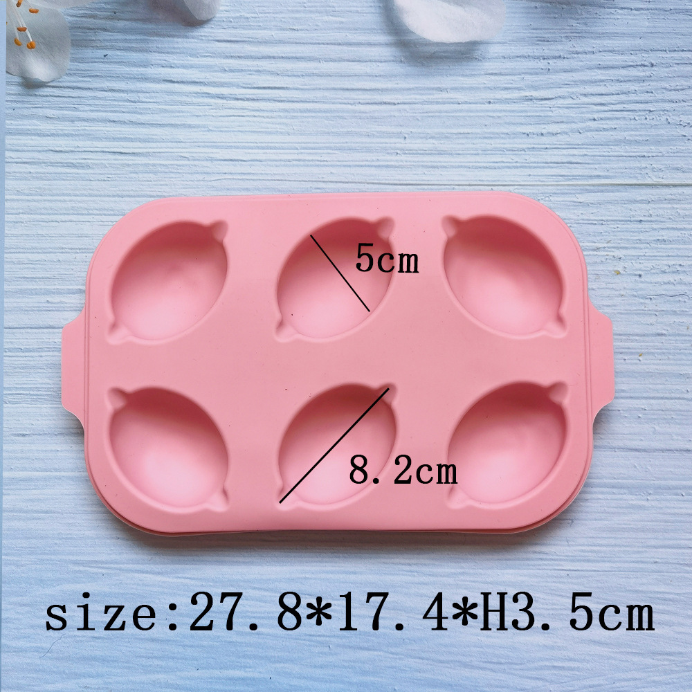 6 limón 11 molde de silicona pastel helado pudín molde de postre jabón utensilios de cocción