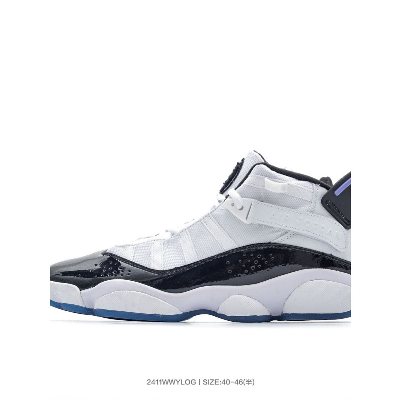 Zapatillas Altas de Baloncesto de Caucho con Amortiguación y Soporte para Cancha y Exterior image 5