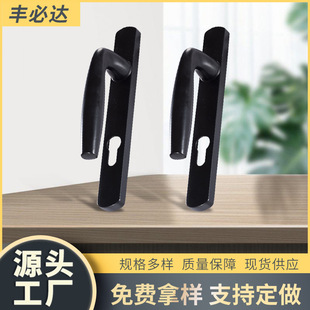210*28mm铝合金平开门执手圆柄传动把手铝合金门执手锁断桥铝拉手-阿里巴巴