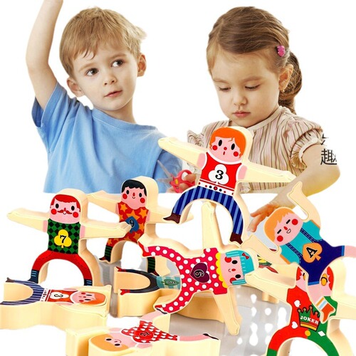 Children's Hercules Jenga balance toys educational building blocks game toys Jenga game toys for boys and girls