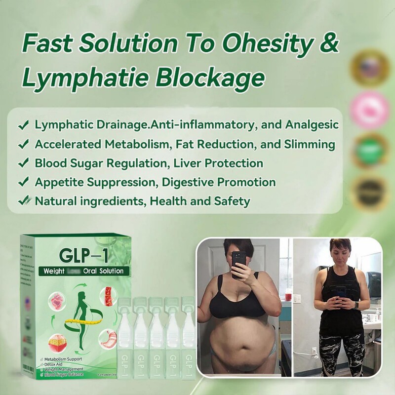 跨境TK 新品GLP-1 Oral Solution 辣木身体补充剂 补充身体能量|undefined
