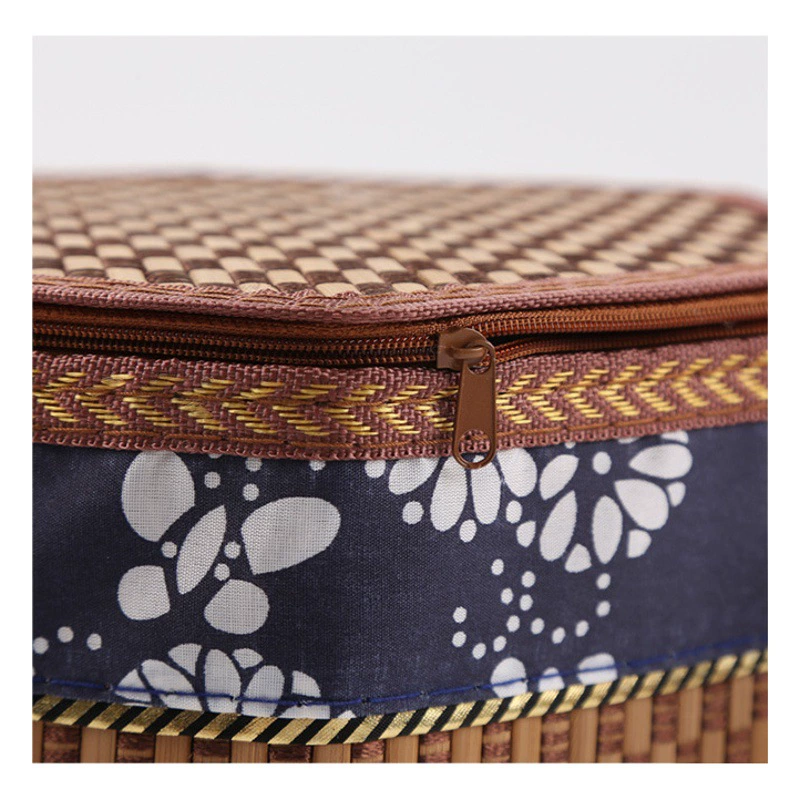 Портативная бамбуковая корзина изделия из бамбука бамбуковая тканая шестиугольная бамбуковая корзина Волосатый краб специальная упаковка подарочная коробка бамбуковая корзина с фруктами