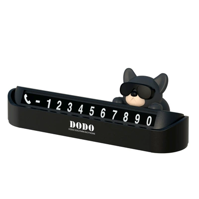 Temporary car parking plate hidden mobile phone number plate printed logo gift temporary parking number plate (Nömrəli dayanma kartı) - dodo-dog