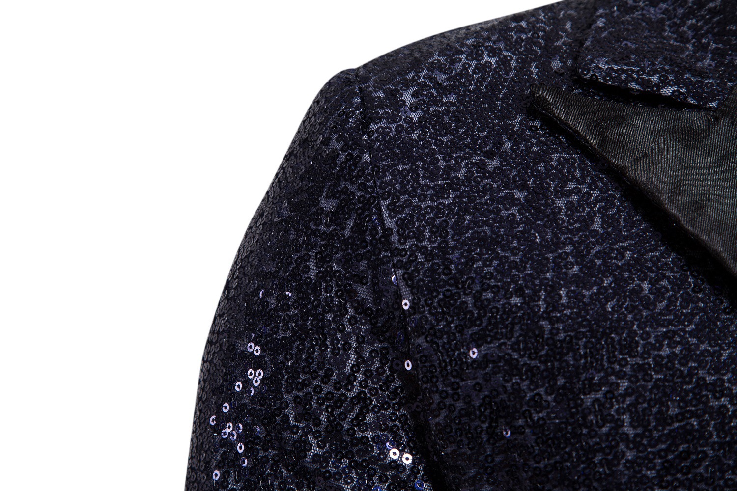 Men's Sequin Blazer For Parties And Stage Performances_voghion.com