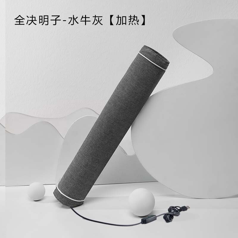 カシアシードラウンド枕、頸椎枕、睡眠用特別ネックピロー、強力な椎骨睡眠枕、リッチバッグ、円筒形キャンディハード枕|undefined