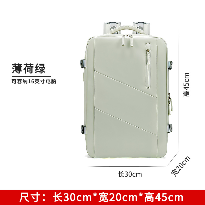 Cross-Border Hombres mochila de moda de estilo Coreano bolsa de ordenador ligero de gran capacidad mochila multifuncional para los hombres