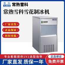 常熟雪科IMS-20-30雪花制冰机商用全自动海鲜刺身冰盘雪花碎冰机