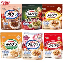 【正規品郵便】日本京都製Calbeeカルビー富果楽果物朝食インスタントオートミール