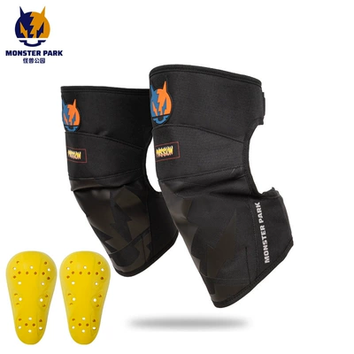 Monster Park Winter Knee Pads Motorcycle Safety Supplies - short-knee-pads-one-size-fits-all