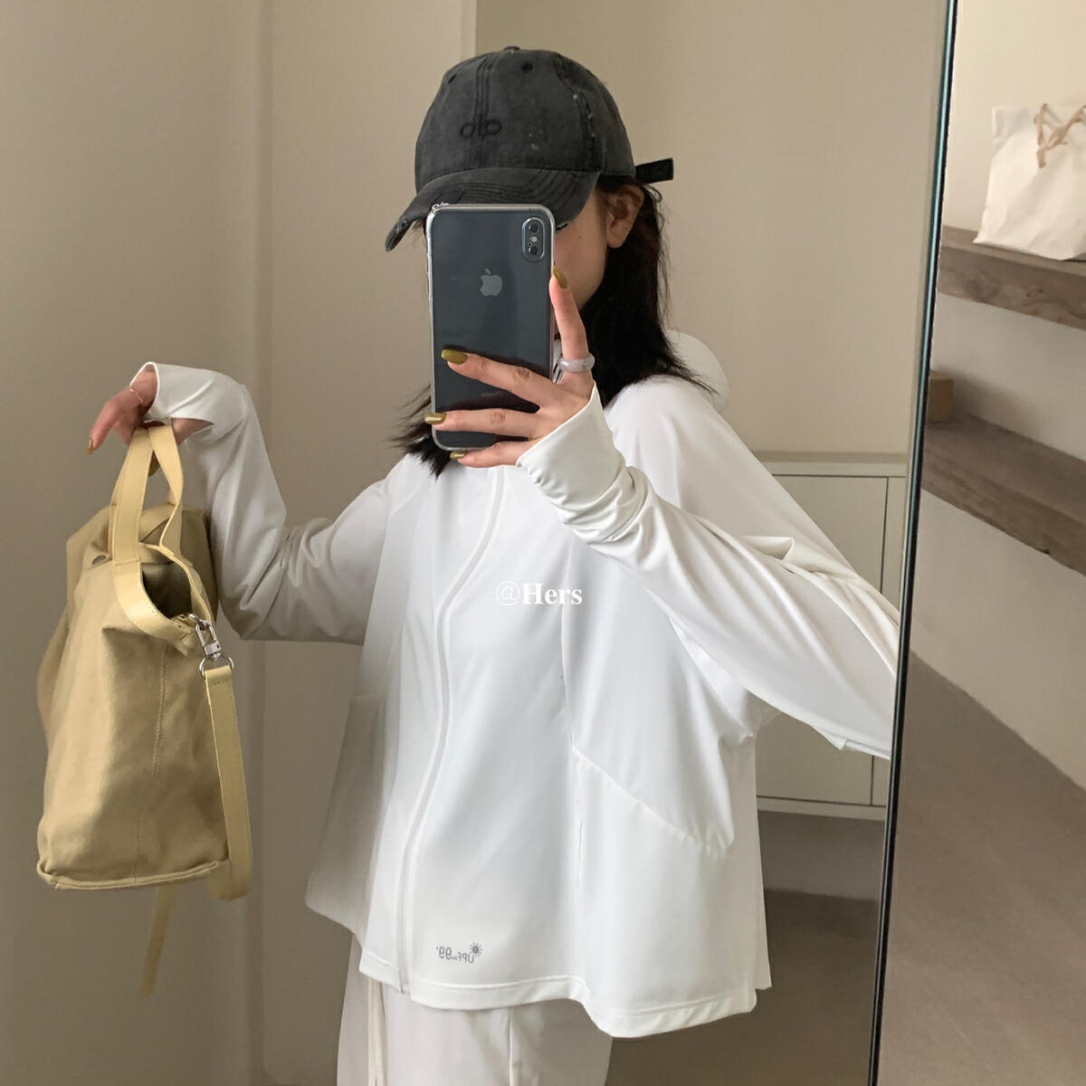 Hers 2025 Summer May Day Travel Refrigeración física Cara con capucha Camisa de protección solar con capucha Abrigo fino con capucha Mujer 20811