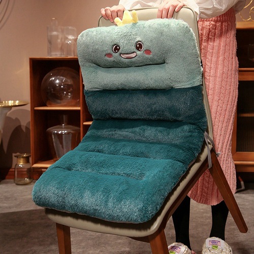 Cartoon one-piece seat cushion, back cushion, one-piece office sedentary chair cushion, ultra-soft chair cushion, butt cushion, car student