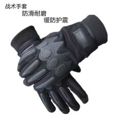 内A全指手袋黒騎行戦術半指手袋屋外訓練野戦耐摩耗防護手袋タッチパネル
