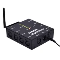 Популярный 8-канальный беспроводной DMX512 сплиттер, контроллер DMX для сцены, усилитель сигнала