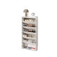 Simple Shoe Rack Entry Door Shoe Cabinet Narrow Small Inclined Ultra-thin Simple Multi-layer Household Rental House Dormitory