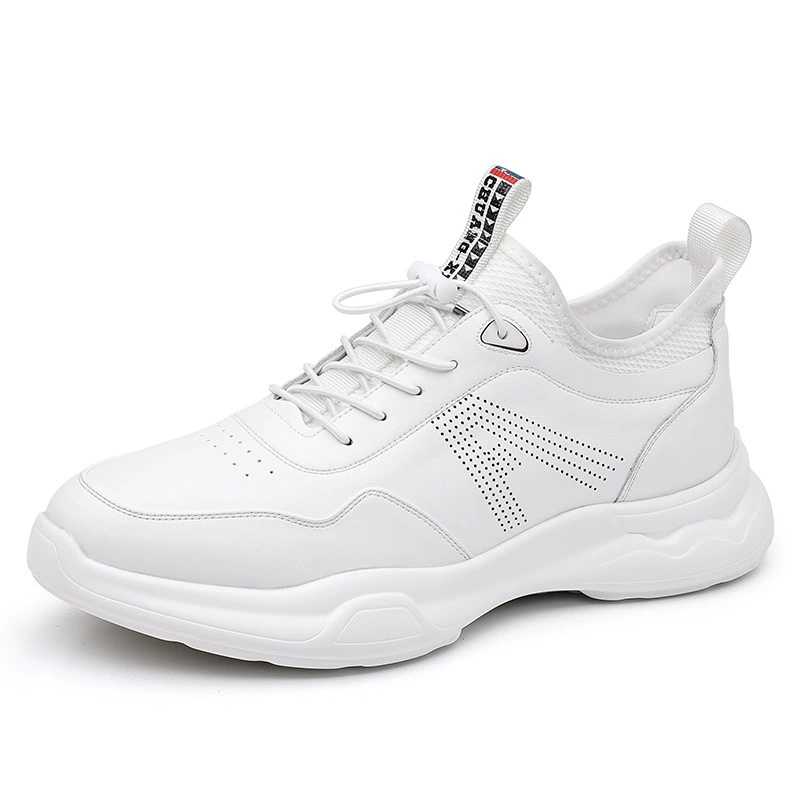 Breathable thin summer sports shoes, trend sports casual footwear for leisure, genuine leather