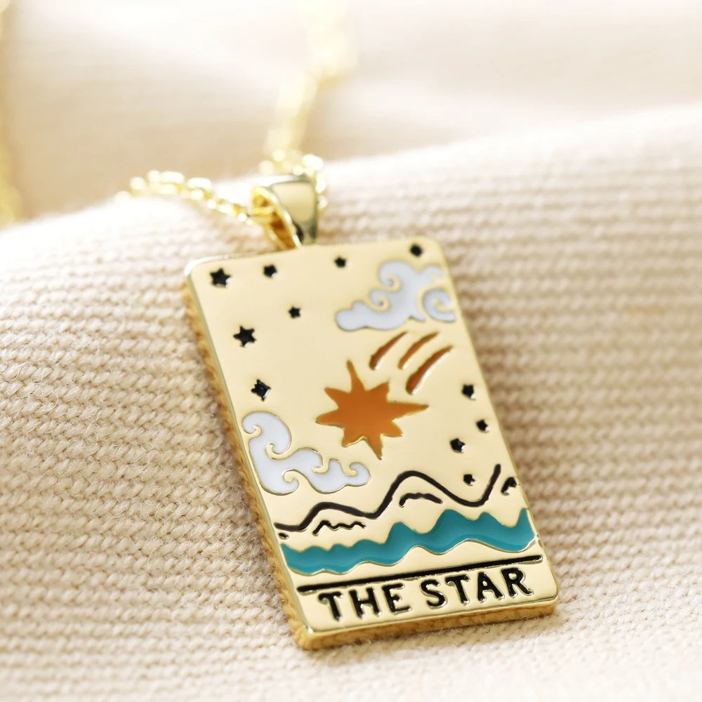 304 Stainless Steel, Titanium Steel Pendant Material Pendant Necklace Classification 201 Stainless Steel 304 Stainless Steel Titanium Steel Gold Plated Rhodium Plated Retro Enamel Geometric Pendant Necklace