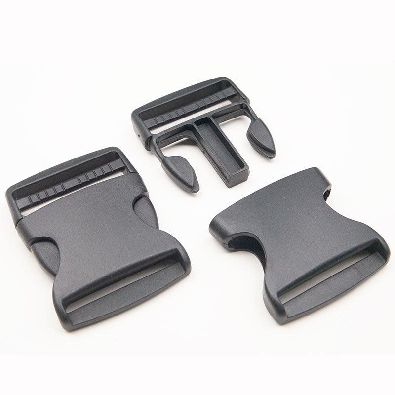 Botón de plástico en stock, bolsas negras, bolsas de cintura, botón de ajuste multifuncional, accesorios de botón de fijación Pom