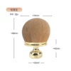 Golden brown hairy mushroom head