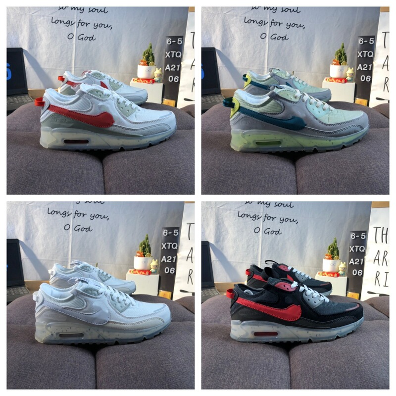 Original Air Max 90 Terrascape Air-Cushioned Shoes for Men and Women, Nike Official Sports Running Shoes
