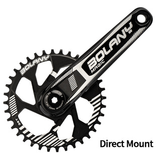 bolany mountain bike tooth disc tooth disc crank 34/36TGXP straight mounted single disc aluminum alloy 170mm accessories