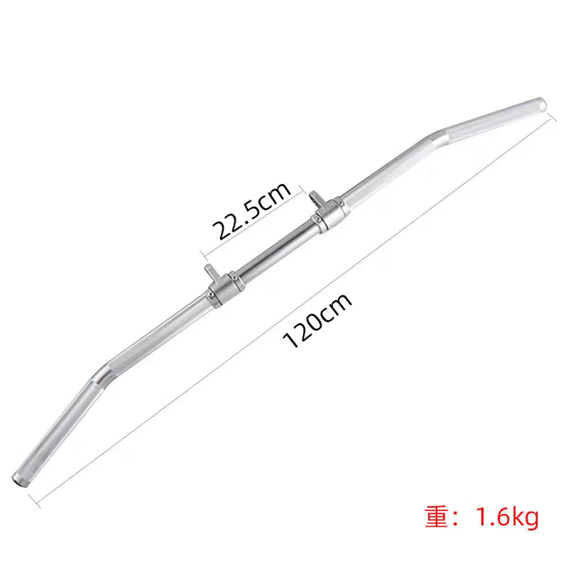 Buffalo bending bar pull-down alto mango de pájaro pequeño pórtico accesorios de equipos de fitness barra de tracción hueca de aleación de aluminio