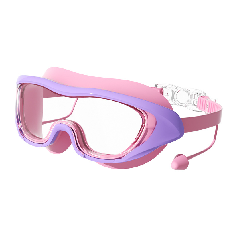 Set de Gafas y Gorro de Natación para Niños de PC Anti-empañante e Impermeable
