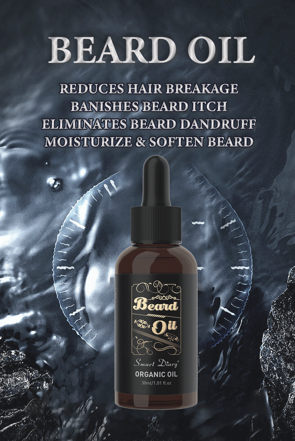 Smart Diary Beard Growth Oil Image 1