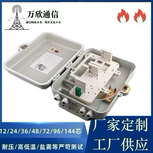 [厂家直32芯仿SMC光分路器箱四槽仿SMC光分路器箱分纤箱光缆]