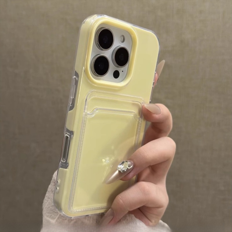 Apple 17用カード収納付き2in1スマホケース iPhone16ProMax対応 全面保護 耐衝撃 15カードホルダー付き 14ハードケース|undefined