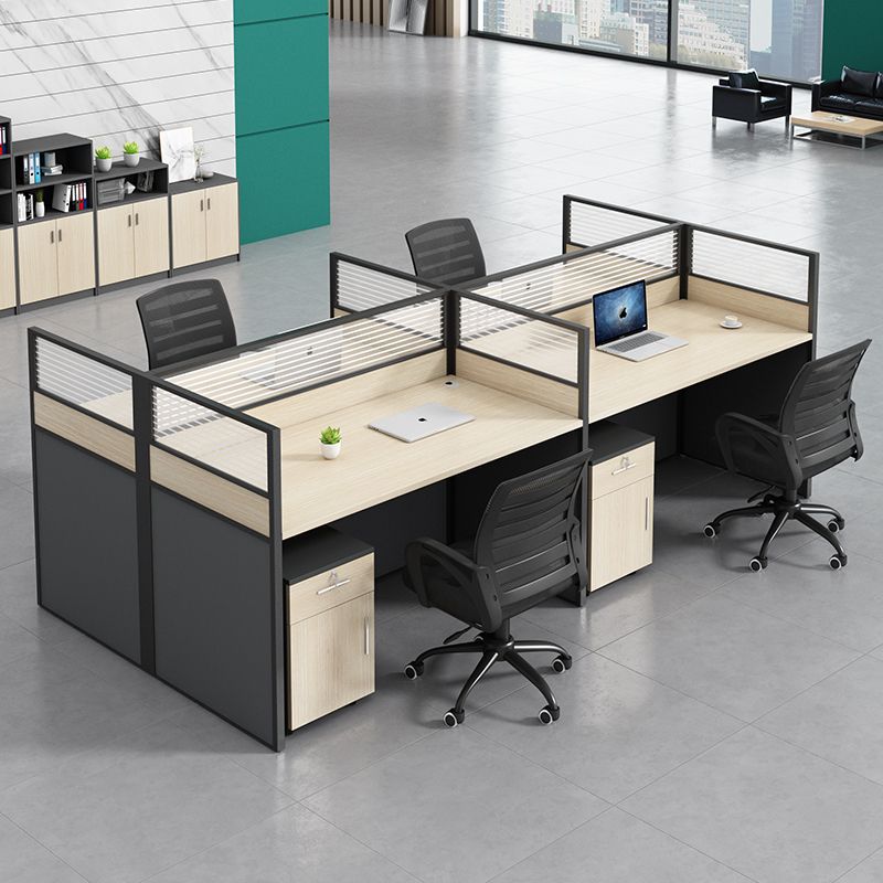 zsr office desk and chair combination workstation desk staff table single 4 people multi-person screen computer desk and chair set card