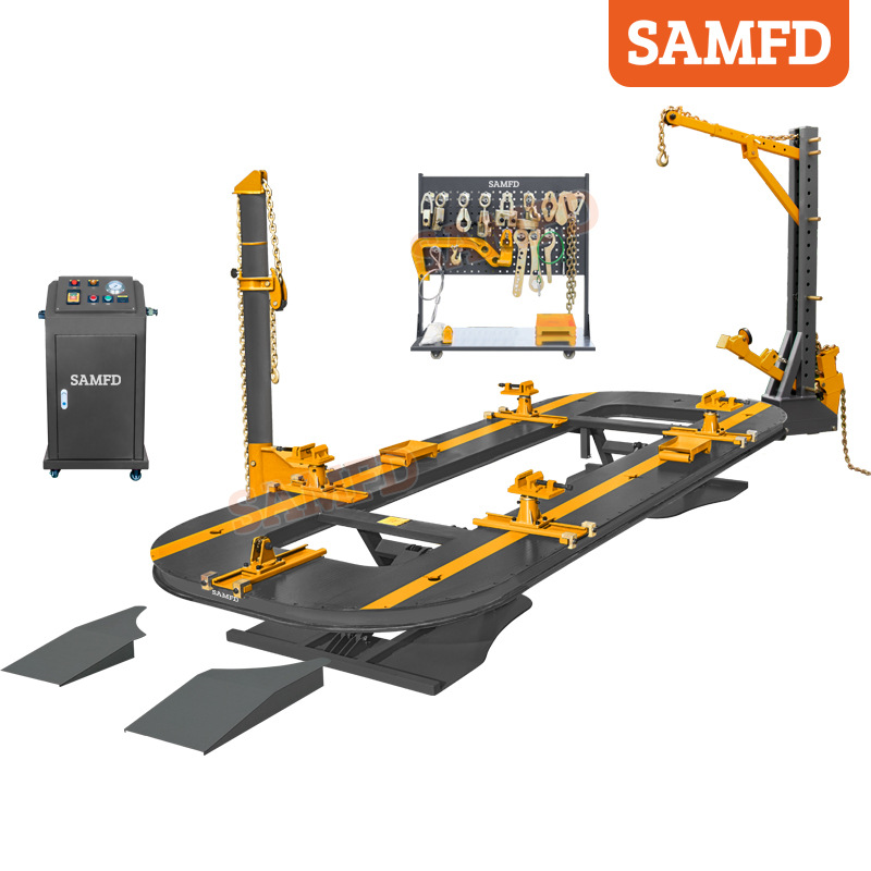 SAMFD jack beam corrector chapa metálica equipo de reparación de automóviles depresión reparación plataforma de corrector salida