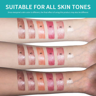 Cross-Border Lakerain Colored Moisturizing Lipstick Moisturizing Bu Water Shi Lip Colored Lipstick
