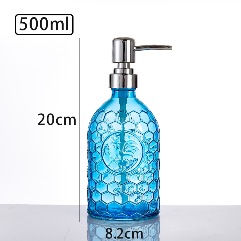 500ml; 블루 콕 돈; 유리